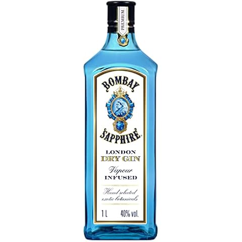 Bombay Sapphire London Dry Gin, 1 l (1er Pack) Cover