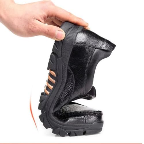 Men's Cow Leather Waterproof Comfy Non Slip Soft Slip On Casual Shoes2