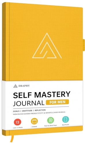 Journal de productivité pour homme de bien-être et de croissance personnelle en papier de 100g
