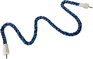 Mipcase Brinquedos De Escalada De Brinquedo Para Periquito Brinquedos Para Animais De Estimação Brinquedo De Mordida De Papagaio Brinquedo De Mordida De Pássaro Papagaio Corda De Algodão