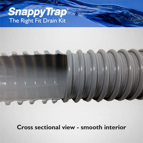 Snappy Trap 1 1/2" All-In-One-Drain Kit For Double Bowl Kitchen Sinks #TOP5
