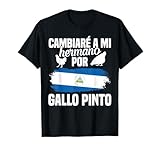 Nicaraguanisches Essen Nicaragua-Enthusiast Hermano Gallo Pinto T-Shirt