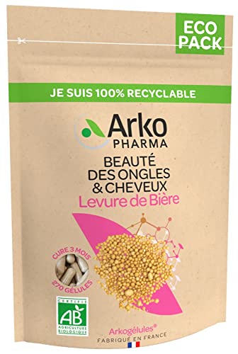 Arkopharma Arkogélules Levure de Bière bio écopack 270 gélules