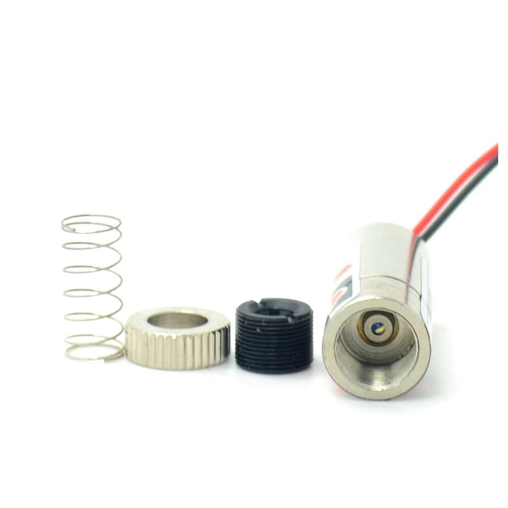 Laser Rossi Focalizzabili 650nm 30mw Modulo Diodo a Punti 12x35mm con driver e cavo