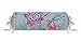 PIP Studio Flower Festival - Cuscino cervicale, 22 x 70 cm, colore: Blu