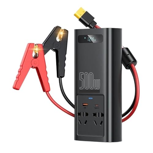 Falownik Sinusoidalny 500 W, Konwerter Prądu Zmiennego 12 V Do Gniazda Zasilania W Samochodzie Kempingowym, Falownik Samochodowy Szeroki Zakres Zastosowań