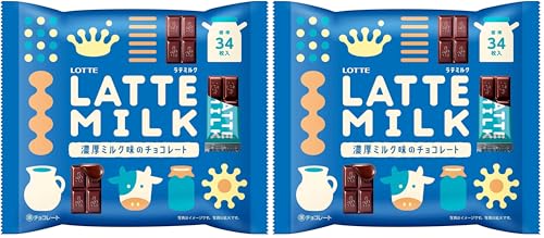 ロッテ LATTE MILK 135g (× 2)