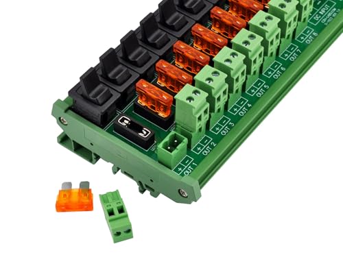 Module de distribution d'alimentation CC 16 canaux rail DIN - 3