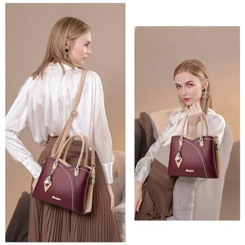 Image of Purses and Handbags Top Handle Satchel Shoulder Bags Tote Bag for Ladies