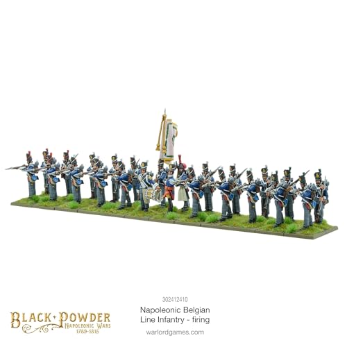 Belgian Line Infantry in Action miniatura 3