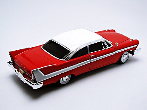1/18 '58 Plymouth Fury Stephen King Christine Die Cast Movie Car, Multicolored (Awss102) #TOP3