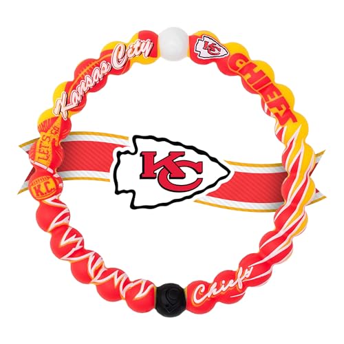 Chiefs Home Field Lokai M bracelet silicone taille medium mixte