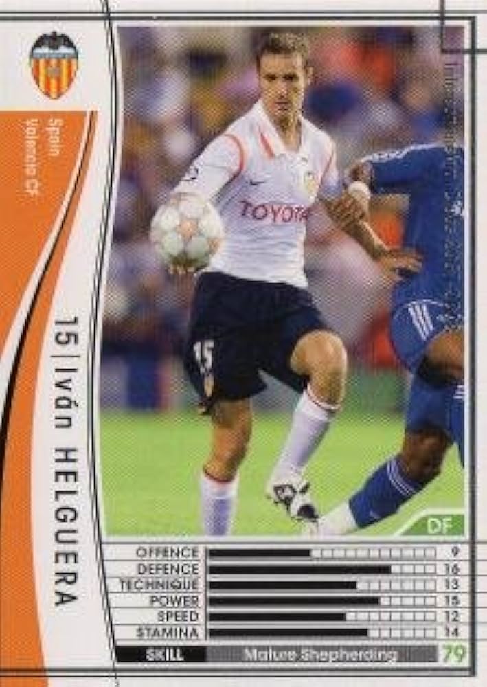 Amazon.co.jp: WCCF/07-08/バレンシア/白/323/イバン・エルゲラ Amazon.co.jp: WCCF/07-08/バレンシア/白/323/イバン・エルゲラ