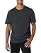 Amazon Essentials Mens T-Shirts, Regular-Fit, Short-Sleeve Crewneck Pocket, Pack of 2, Black/Charcoal Heather, XX-Large