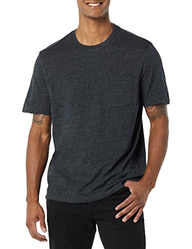 Image of Amazon Essentials Men's Short-Sleeve Crewneck Pocket T-Shirts, Pack of 2