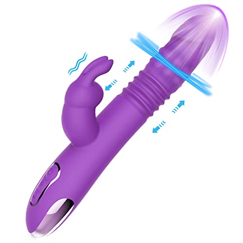 Beaded Thrusting Rabbit Vibrator - BOMBEX William, 9.8