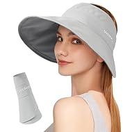 【Protección solar】: el diseño de sombrero con visera de ala ancha ofrece una protección superior contra los dañinos rayos UV, protegiendo su cara y ojos del fuerte resplandor del sol. Manténgase seguro y cómodo durante las actividades al aire libre c...