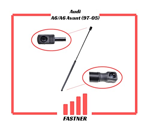 Compatibile con Audi/VW Ammortizzatore Molla Gas Pistone Pistoncino Anteriore Cofano Motore A6 (1997-2005), Passat (1996-2010) 3B0823239A 3B0823359 3B0823359B 4B0823359A 4B0823359B 4B0823359C