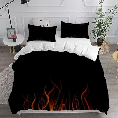 Taies d'oreiller super king et housse 3D anti-plis microfibre douce