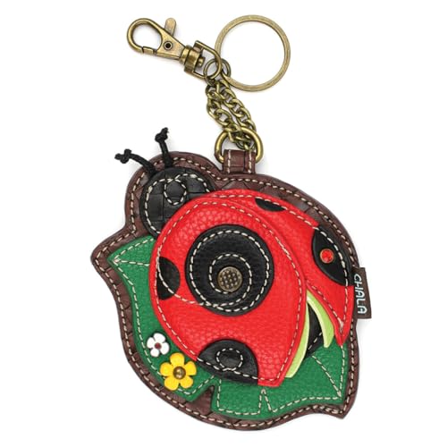 Porte-clés CHALA Garden Critter en similicuir aux finitions soignées pour femme