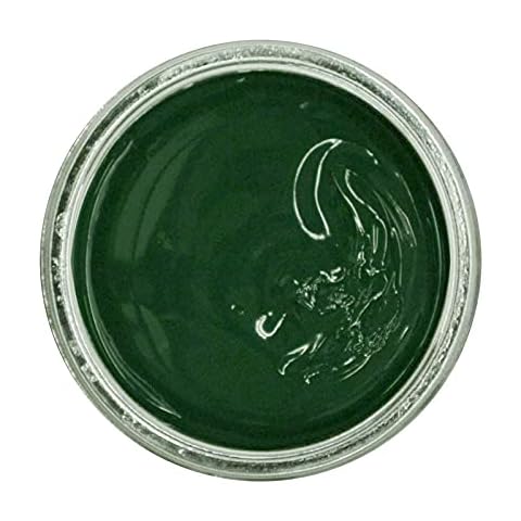 Famaco 50ml Green Pine Thuya Leather Deluxe Boot and Shoe Cream Polish With Polishing Duster - Long Lasting Shine Protector Kit for Boots and Shoes Cover