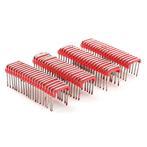 MNM1-600 1 Insulated Cable Staple for M12 Cable Stapler Gun Compatible with 2448-20 Cable Staples Replacement Insulated Cable Staple for to Wood Surfaces Cable Staple Tool - 320Pcs