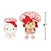 Hello Kitty® - 8-Inch Strawberry Shortcake x Hello Kitty® Plush 2-Pack - Officially Licensed Sanrio Product from Jazwares - Ages 6+