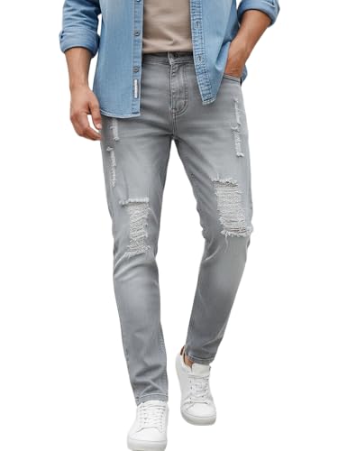 Image of Urbano Fashion Men's Slim Fit Mid Rise Jeans