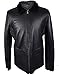 Zerimar Chaqueta de Piel Hombre | Abrigo Hombre | Abrigo Cuero |...