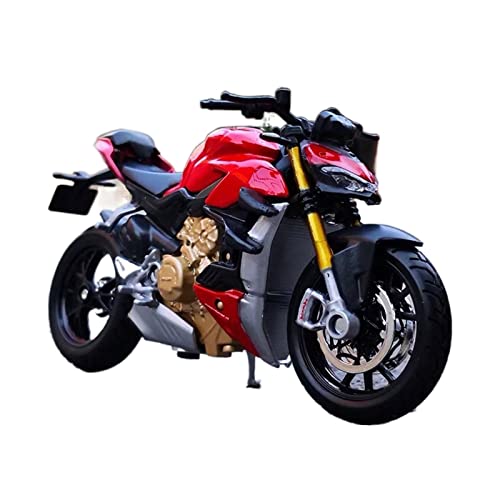 Modèle de moto en alliage Ducati Super Naked V4S 1:18 de collection
