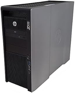 HP Z820 Workstation Intel Xeon 16 Core 2.6GHz 128GB RAM 500GB Solid State Drive + 2TB Hard Drive Dual NVIDIA Quadro FX 3800 Graphics CD/DVDRW Windows 10 Pro 64-bit (Renewed)
