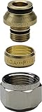 Viega Raxofix Verschraubung für Raxofix an Eurokonus, 20 mm x 3/4