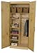 Wood Designs 990541 Adjustable 3 Shelf Wardrobe Unit, 84