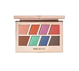PONY EFFECT Master Eye Palette #Holographic Pastel 11g, 4.5 Ounces, Eyeshadow Palette, Tropical Makeup look, Shimmer perl, Soft and creamy texture, Iridescent look