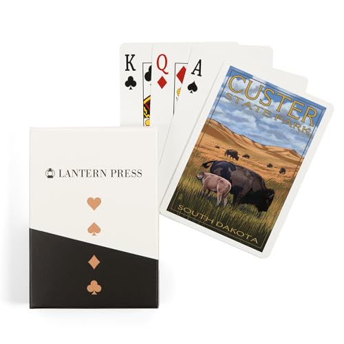 Baraja de Poker Custer Park, 52 cartas para adultos