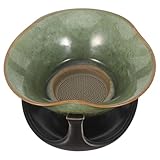 Artisanat traditionnel du four : grâce à une fabrication artisanale inspirée de l'esthétique chinoise classique, ce filtre à thé en porcelaine pour feuilles de thé en vrac apporte une touche d'authenticité à votre dégustation de thé chaud. infuseur à thé en porcelaine, accessoires pour infuseur à thé