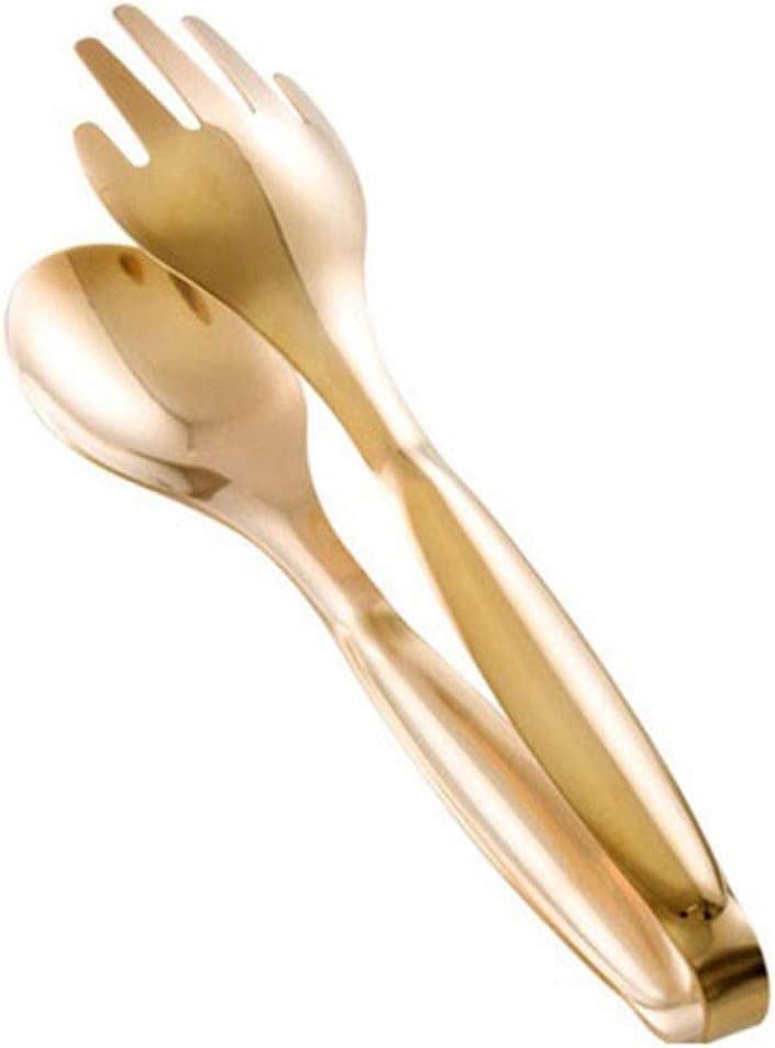 Utensili da Cucina in Acciaio Inossidabile per Alimenti, Utensili da Cucina per Buffet, pinze per Pane e bistecche