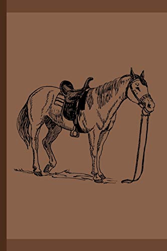 Horseback Riding Notebook: Outdoor Animal Hobbyist Small Lined Notebook for Girls, Boys, Men