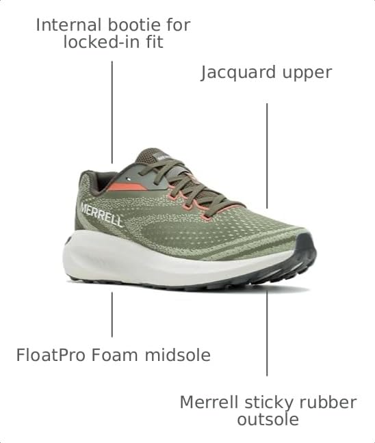 Image of Merrell Men's Morphlite Trail Sneakers