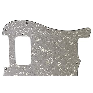Pickguard pour guitare Fender Stratocaster Start Single Humbucker (4 plis blanc nacré) - Les Beatles, Paul McCartney, John Lennon, RIngo Starr, George Harrison Pickguard pour guitare Fender Stratocaster Start Single Humbucker (4 plis blanc nacré) – Image 6