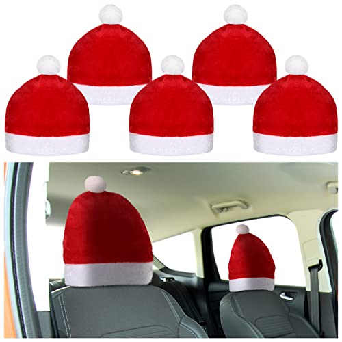 �N���X�}�X�ӂ�ӂ�T���^�N���[�X�X�q �J�[�V�[�g�w�b�h���X�g�J�o�[ 5�_�Z�b�g �z���f�[ �@�\�I ���킢�� �Ԃ̑��� �N���X�}�X���� �ԂƔ� �C���e���A�ԗ��A�N�Z�T���[ �قƂ�ǂ̎����ԃg���b�N SUV�̑����Ƀt�B�b�g