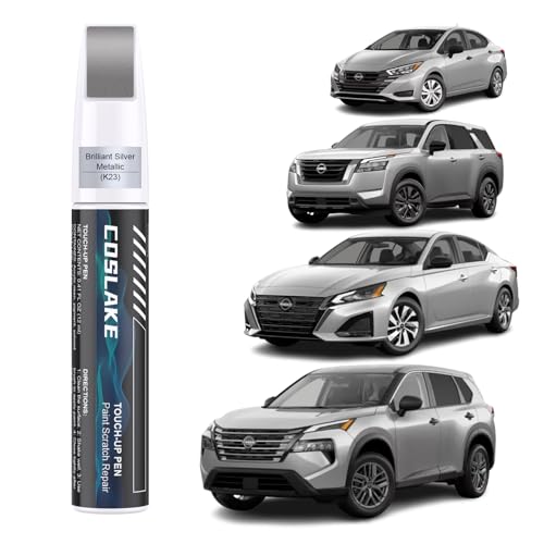 COSLAKE Nissan Silver Metallic Touch Up Paint