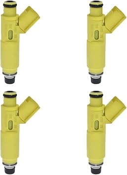 23250-28050 Fuel Injector Compatible for Toyota RAV4 2001-2003 2.0L 4pcs