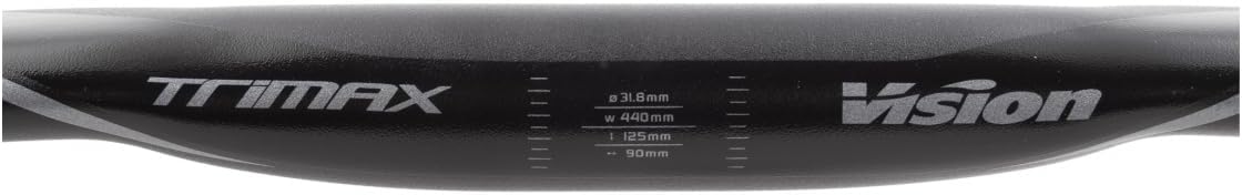 Full Speed Ahead FSA Vision TriMax Aero Bicycle Handlebar - 31.8x440 - Black - 670-0311014870