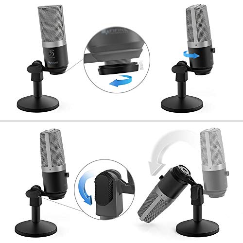 Microphone USB ordinateur pour éliminer les grésillements en visioconférence