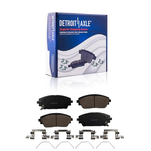 Image of Detroit Axle - FWD Front Brake Kit for 2019-2023 Mazda 3