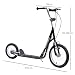 HOMCOM Patinete 125x58x92-100 cm 2 Ruedas 16/12 Pulgadas con 2 Frenos Scooter...