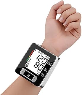 Wrist Blood Pressure Monitor Fully Automatic Digital Blood Pressure Cuff Electric Portable BP