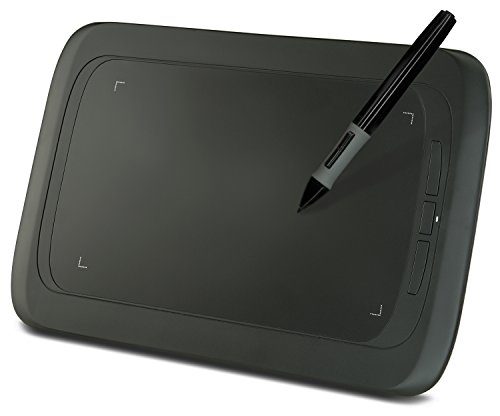 HUION H690 Graphic Tablet Drawing Tablets and Pen/Stylus for PC Mac Computer, 9 x 6 Inches Surface Area 2048 Levels of Pressure Sensitive Surface with 3 Hot Keys, 5080 LPI Resolution