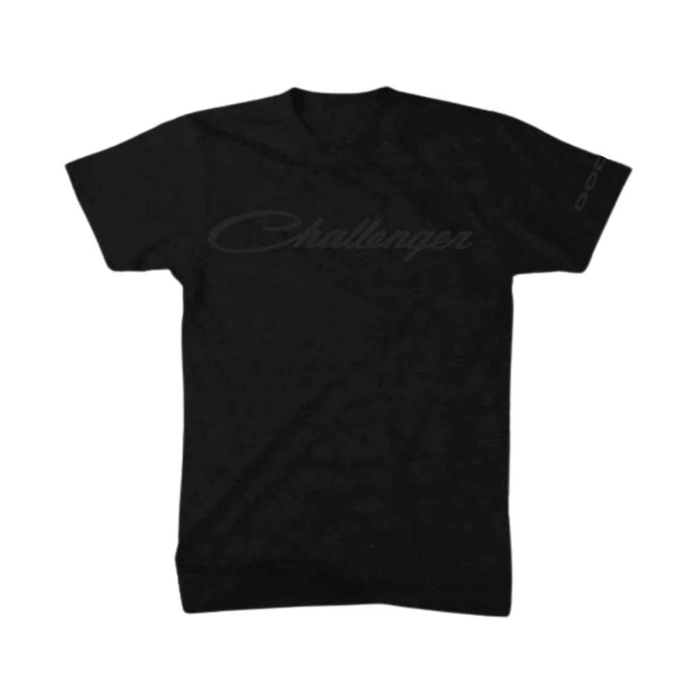Detroit Shirt Company Men's Dodge Challenger Blackout T-Shirt